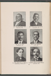 Rev. John H. Perdue, D.D., Louisville, Ky. ; Rev. W. D. Page, Evangelist, Lexington, Ky. ; Rev. W. A. Scott, Louisville, Ky. ; Rev. J. W. Calamese, Paris, Ky. ; Mrs. Amanda V. Nelson, First President Baptist Women's Educational Convention ; Deacon Morgan Baughman, Treasurer Calvary Baptist Church, Louisville, Ky