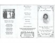 Homegoing Service for Mrs. Chris Thompson