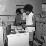 Food Services class, Los Angeles, 1972