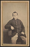 [Private Albert Conover of Co. E, 94th New York Infantry Regiment in uniform]