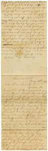 Letter from Adelitia McGee and Matilda Dodd to the Moore family and Alice McGee, May 11, 1890