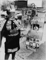 Campaigning for Andrew Young, circa 1972