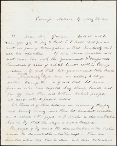 Letter from John C. Lee, Camp Nelson, Ky., to William Lloyd Garrison, May 22 / [18]65