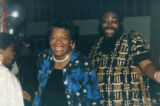 Maya Angelou and L.T. Beauchamp laughing together