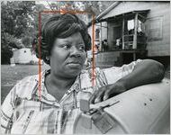 Retired domestic worker Dorothy Longstreet, Americus, Georgia, August 1978.