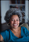 Toni Morrison [author, at her upstate New York home]