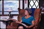 Toni Morrison, author [at her upstate New York home]