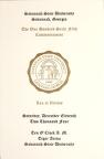One Hundred Sixty Fifth Commencement December 11, 2004 Savannah State University