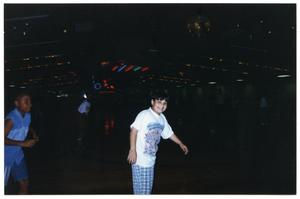 Young Boy Rollerskating