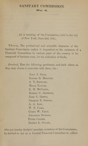 At a meeting of the Commission, held in the city of New York, June 22d, 1861