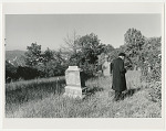 Ernest Rice McKinney Leaves his Grandfather's Grave