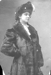 Thumbnail for Woman in fur coat and hat