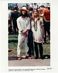 Mark and Linda Maxman just back from Oaxaca, Mexico. Panhandle, Haight Ashbury, San Francisco, CA, 1967.