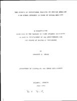 The effects of educational tracking on African American high school students in terms of social mobility, 1993