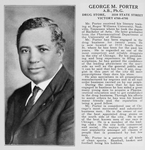 George M. Porter, A.B., Ph.G.; Drug store, 3510 State Street, Victory 4788-4795