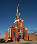 The Oak Street African-American Episcopal Zion Church, a venerable black house of worship in Petersburg, a historic city in Virginia, 24 miles from Richmond, the state's capital city