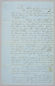 Deed of sale for an enslaved man named Cane