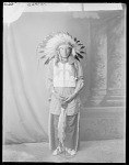 Dakota Rosebud man, Charges Twice, U. S. Indian School, St Louis, Missouri 1904