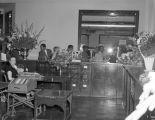 Open house at the Coca-Cola Bottling Company at the corner of North Perry and East Jefferson Streets in Montgomery, Alabama.