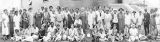 [Panoramic group portrait of Union Bethel AME Church members, Great Falls, Montana].