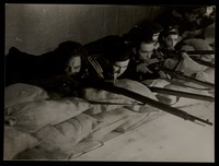 Spanish Civil War, production of the play "La Tragedia Optimista," by Maria Teresa Leon