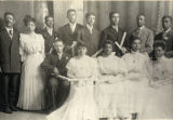 Lincoln School Graduating Class - n.d.