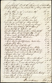 List of Articles sent to the Boston Female Anti Slavery Society ... [manuscript]