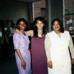 Students at 1995 multicultural graduation celebration