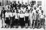 Class photo at McKinley Jr. High School