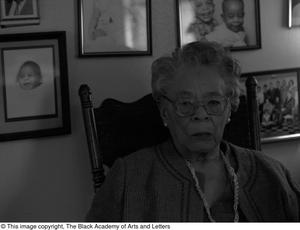 Marzelle Cooper-Hill photographed in her home