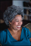 Toni Morrison [author, at her upstate New York home]