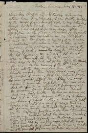 Letter to] Dear Mrs. Chapman [manuscript