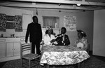 Thumbnail for Lynn Hamilton, Helen Martin, and other actors performing on stage, Los Angeles, ca. 1985