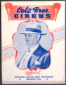 Cole Brothers Combined Circus Route, Program and Statistics for the Season of 1945