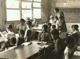 First grade pupils and teacher at Gee's Bend School.