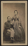 [Unidentified soldier in Union uniform with wife]