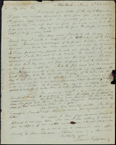 Thumbnail for Letter from Lewis Tappan, New York, to George Thompson, 1835 Jan[uary] 2