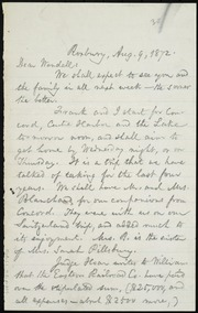 Letter to] Dear Wendell [manuscript