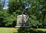 The 29th Ohio Infantry monument at Gettysburg National Military Park in Gettysburg, Pennsylvania, site of the fateful battle of the U.S. Civil War