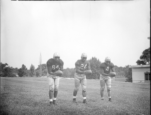 Howard University football team [acetate film photonegative]