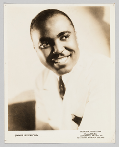 Thumbnail for Photograph of Jimmie Lunceford