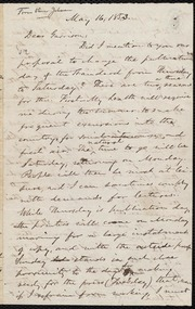 Letter to] Dear Garrison [manuscript