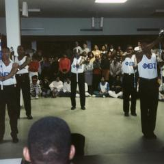 Phi Beta Sigma dancers