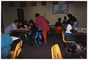 Eastside Boys and Girls Club Children During Craft Activity