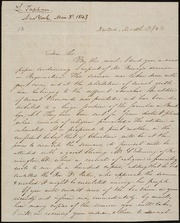 Letter to] Dear Sir [manuscript