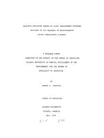 A case study: job satisfaction attitudes of employees of the united states equal employment opportunity commission hired before and after the 1978 organizational change, 1979