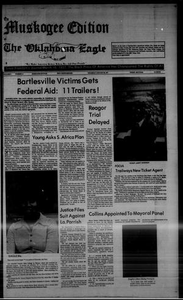 The Muskogee Edition of The Oklahoma Eagle (Muskogee, Okla.), Vol. 3, No. 14, Ed. 1 Thursday, January 20, 1977 The Oklahoma Eagle Muskogee Edition