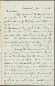 Letter from William Lloyd Garrison, Longwood, [Pa.], to Helen Eliza Garrison, June 3, 1868