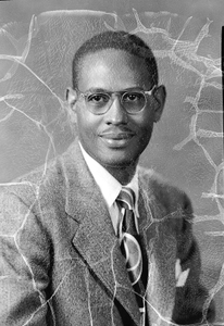 Professor Herbert Reid, Howard University Law School Faculty : acetate film photonegative