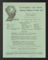 Committee, Program, and Conference Files. National Conference of Black and Non-White YMCA Laymen and Staff (BAN-WYS): Reports and conference materials, 1979-1980. (Box 7, Folder 1)